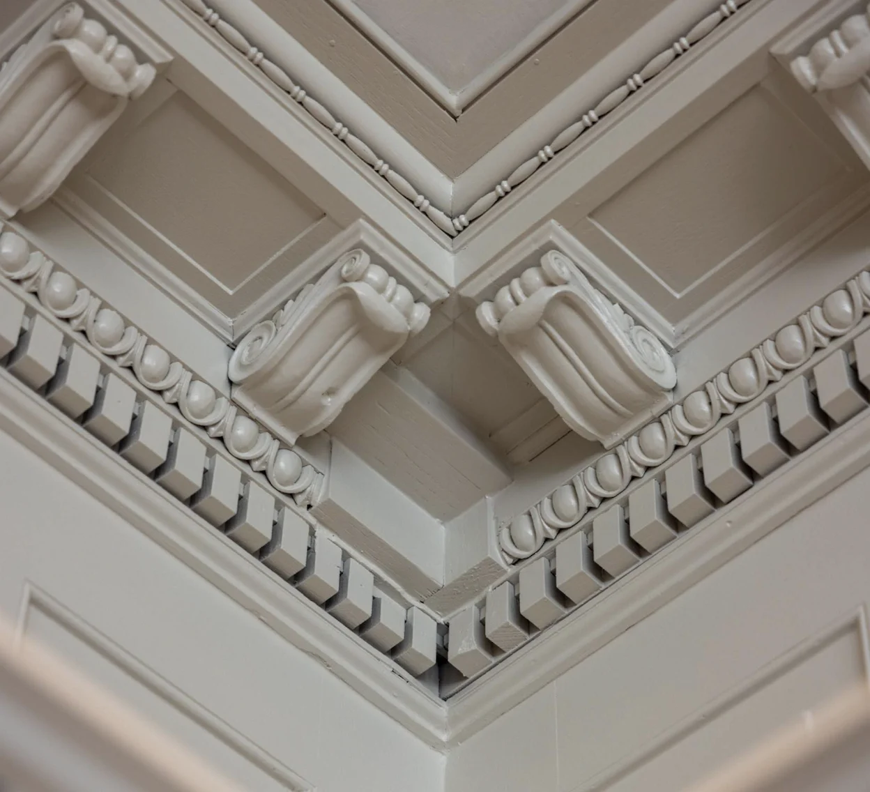 painting detailed woodwork | Painter for a Day Service in Westerly
